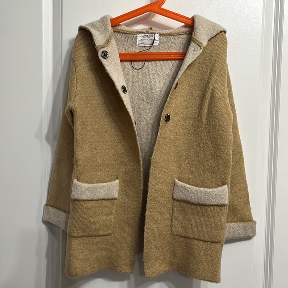 NWOT Zara Girls Knit Jacket - Picture 6 of 10